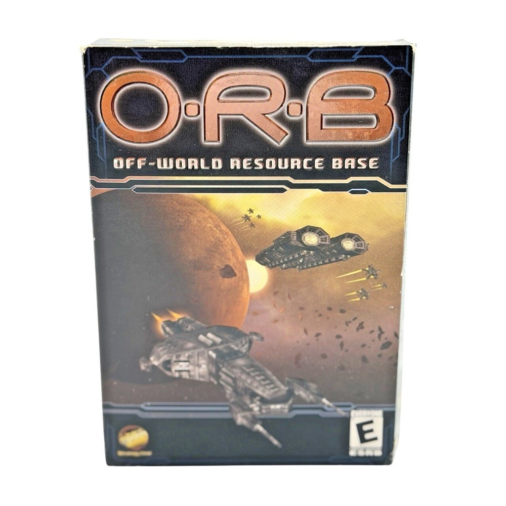 O.R.B. Off-World Resource Base PC Game 2002 Complete w/ Box‎ CD-ROM